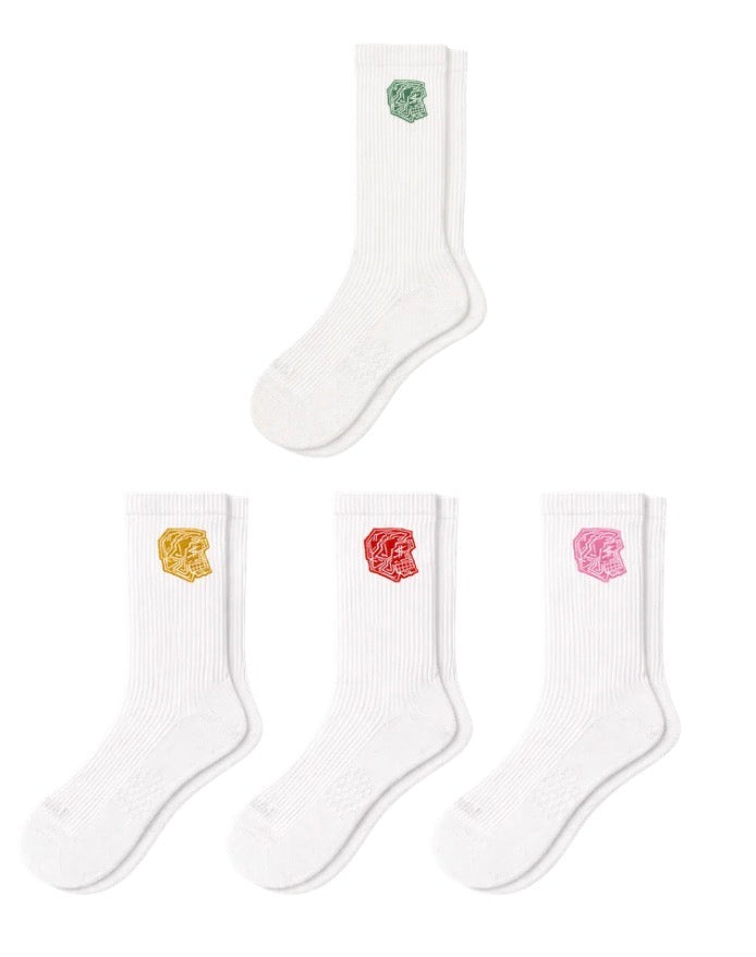 Public Riches™ Skull Crew Socks