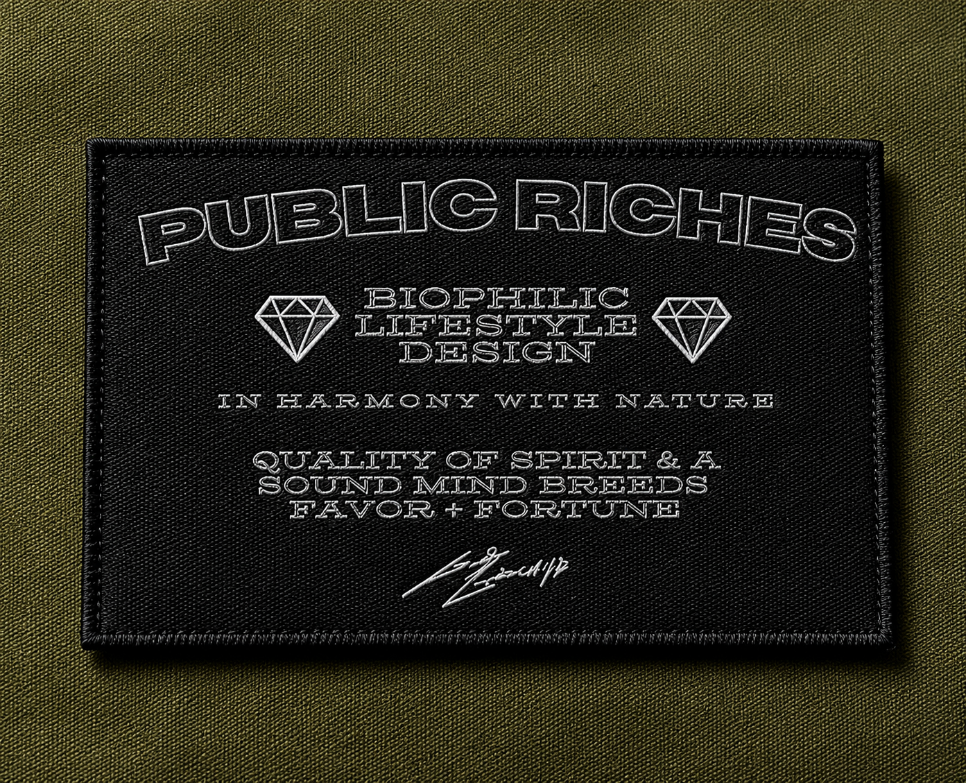 PUBLIC RICHES™ BLACK LABEL BIKER JACKET