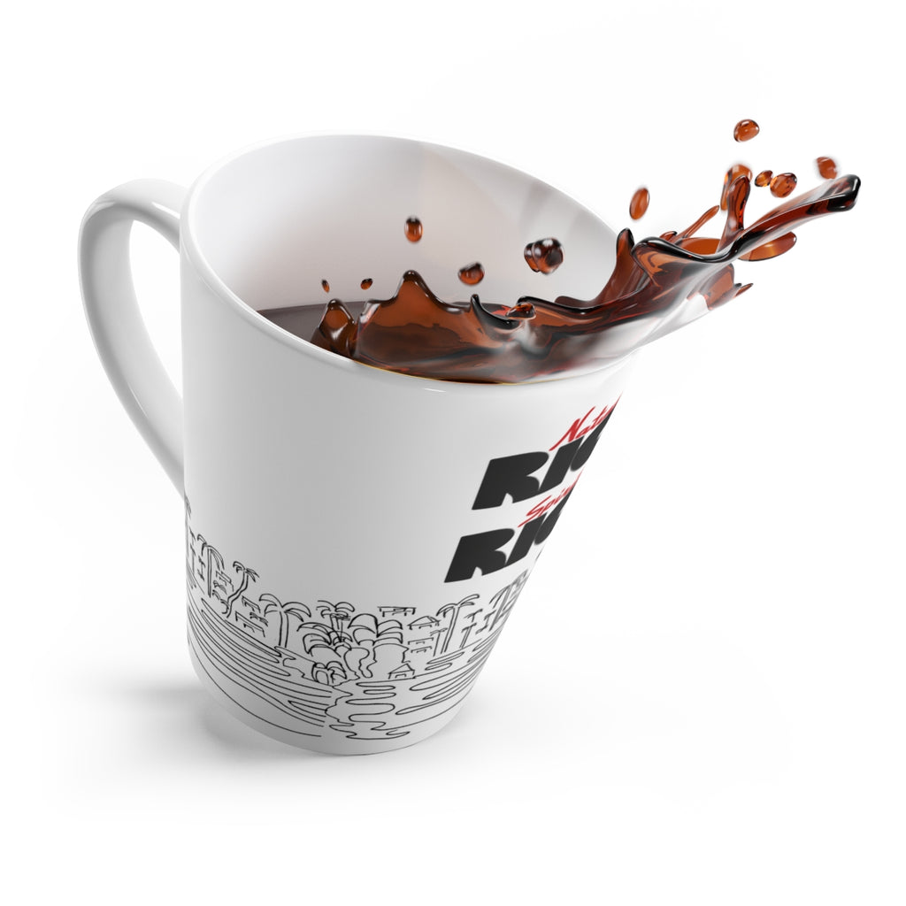 "RICH RICH" Latte Mug ( 12oz) Original Artwork