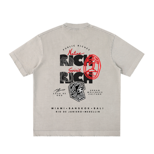 "Rich RIch" Heavy Weight Tshirt